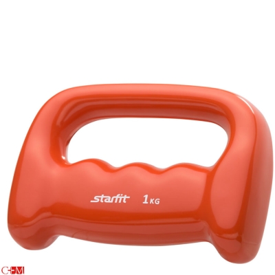 Гантель виниловая 1 кг STARFIT