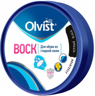 Воск для обуви Olvist 100 мл.