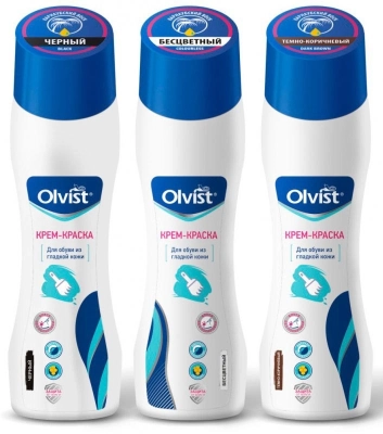 Olvist / Крем-краска для обуви Olvist 75 мл.
