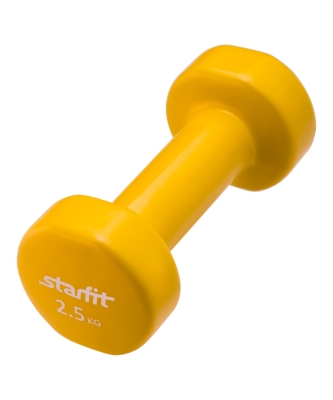 Гантель виниловая 2,5кг STARFIT