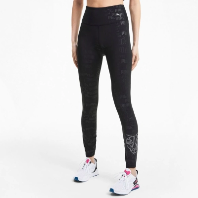Леггинсы Puma Train Embossed High Rise 7/8 Tight
