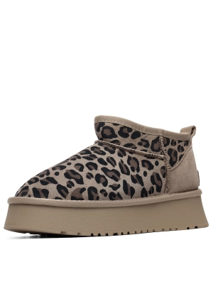 DINO ALBAT / Угги леопардовые