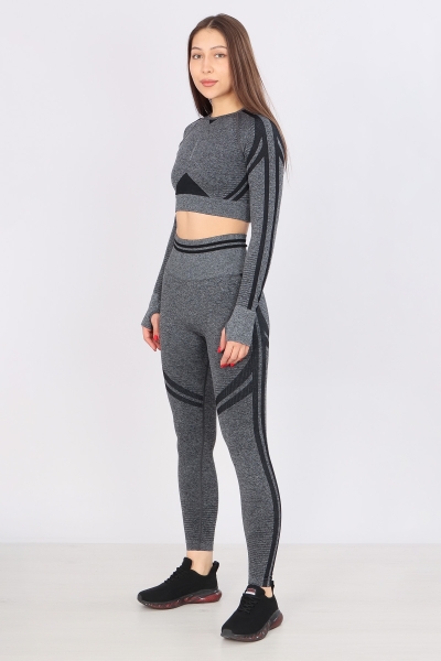 Sport & Moda / Костюм спортивный,рашгард и леггинсы