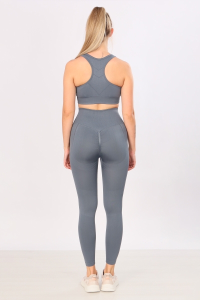 Sport & Moda / Костюм спортивный,топ и леггинсы